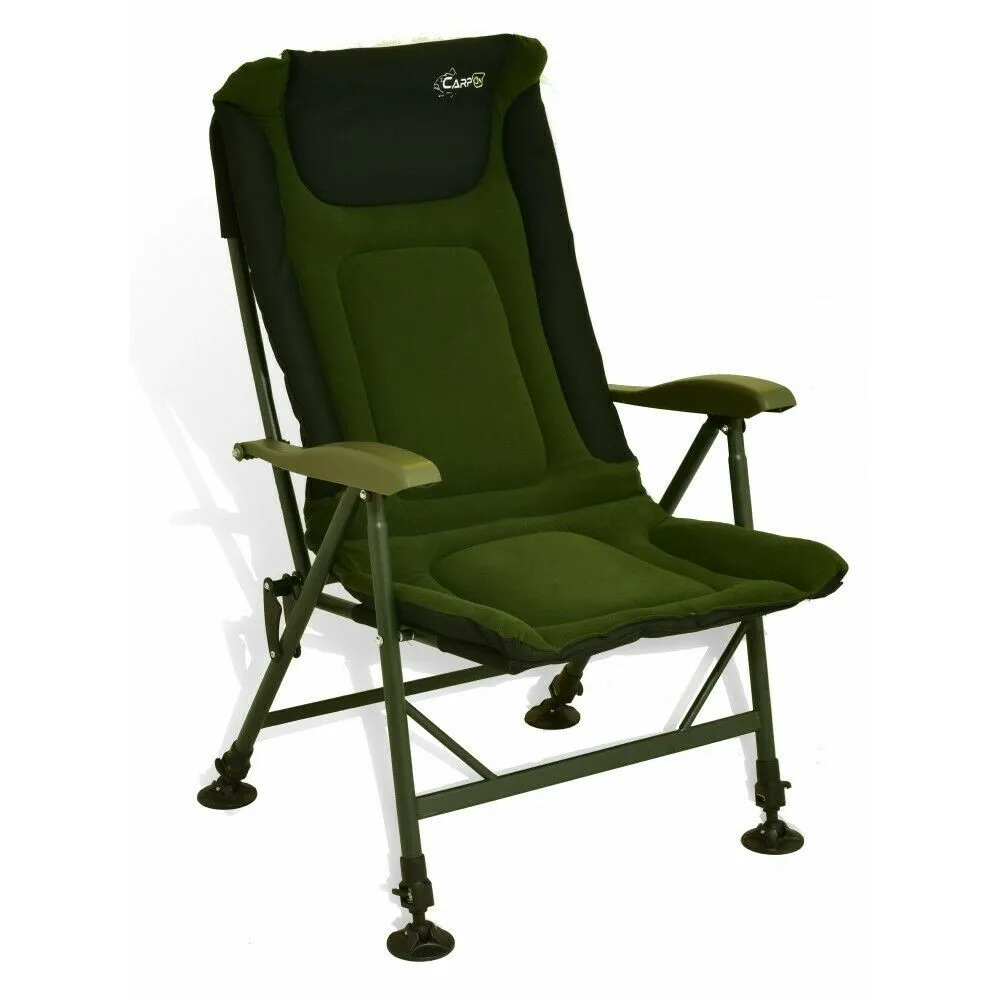 CarpOn Armrest Folding Soft Camping Chair Outdoor Fishing