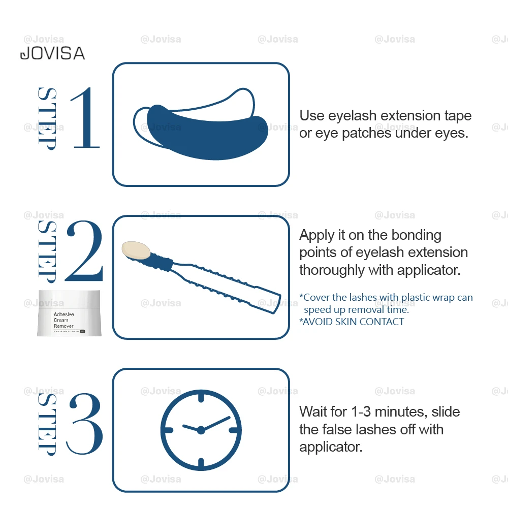Наращивание ресниц JOVISA | Средство для снятия клея для ресниц
