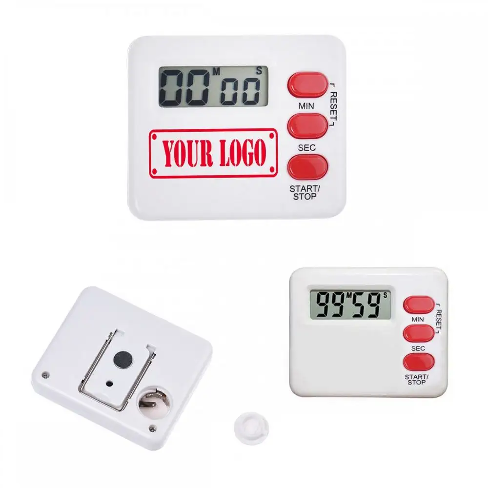 Environmental Setting Minute Second Timer for Learning and Exams Portable Countdown Timers Kitchen Timer