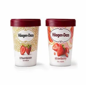 HAAGEN-DAZS Extraaz Layers Berry Explosion Ice Cream 414 ml Vanilla Milk Ice Cream Bars 3 x 88 ml Packaged in Boxes