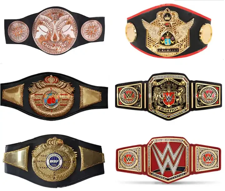 New High Quality Custom Made Wrestling Championship Belts Custom ...