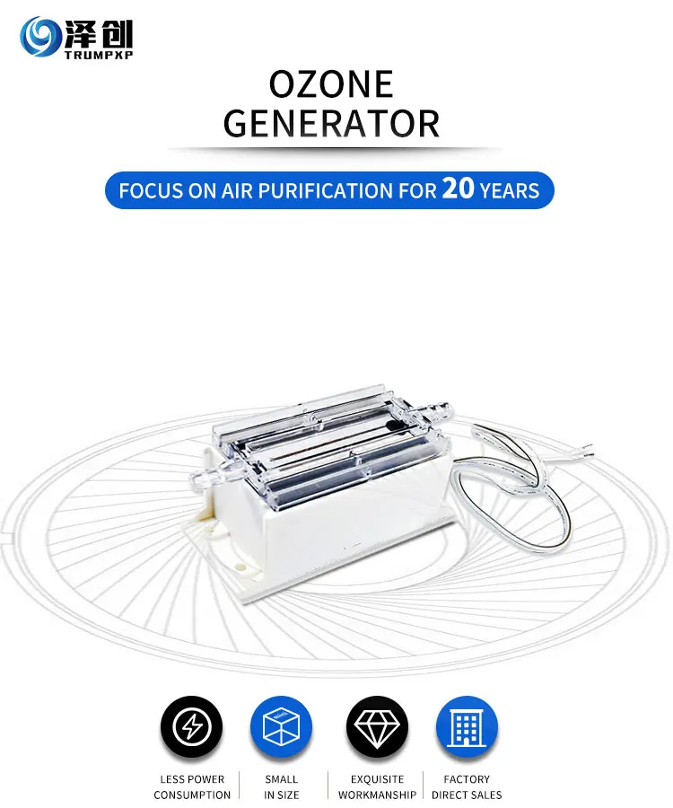 Tcb66 Mini Ozone Machine 100mg/h Water Purifier Ozone Sterilizer O3