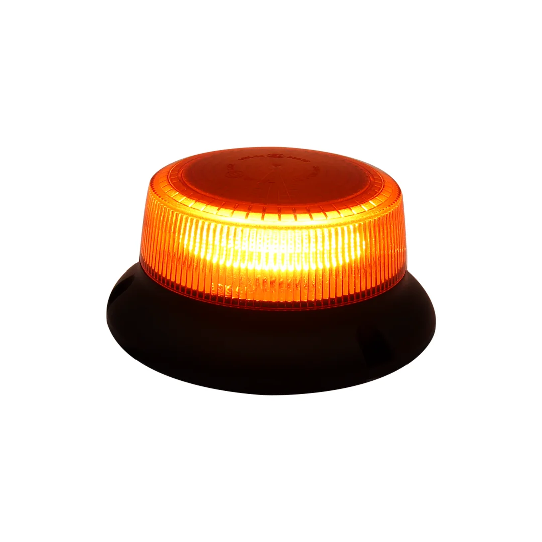 Ultra Compact Led Beacon Light - Amber Flashing Light - R65 And R10 ...