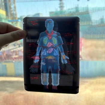Customized Semi-Translucent Packaging Plastic Bags Logo Printed Food Grade Packaging Mylar Proof Stand Pouch for Various Foods