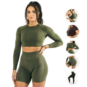 Ribbed Fitness Women Yoga Set Active Bra Seamless Set Workout Clothing for Women Workout Clothes