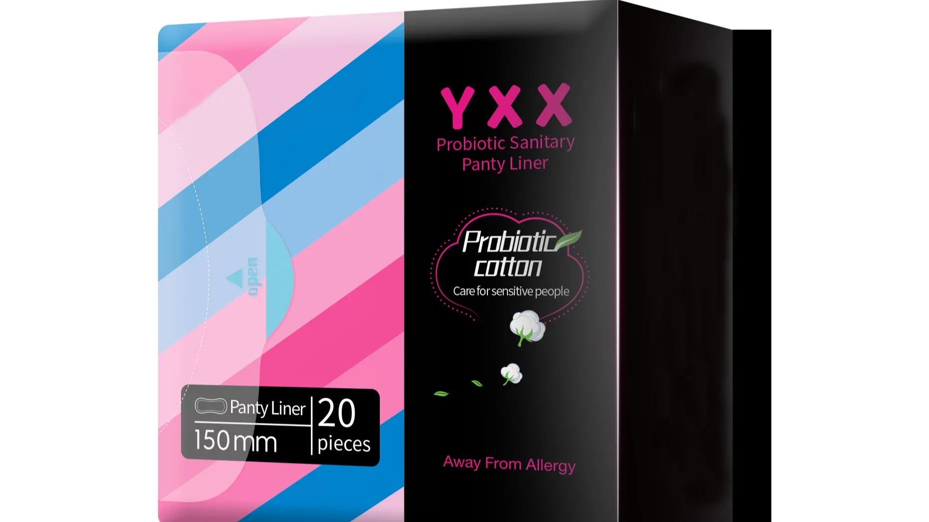 Organic Biodegradable Probiotic Cotton Pla Surface Ultal Thin Panty