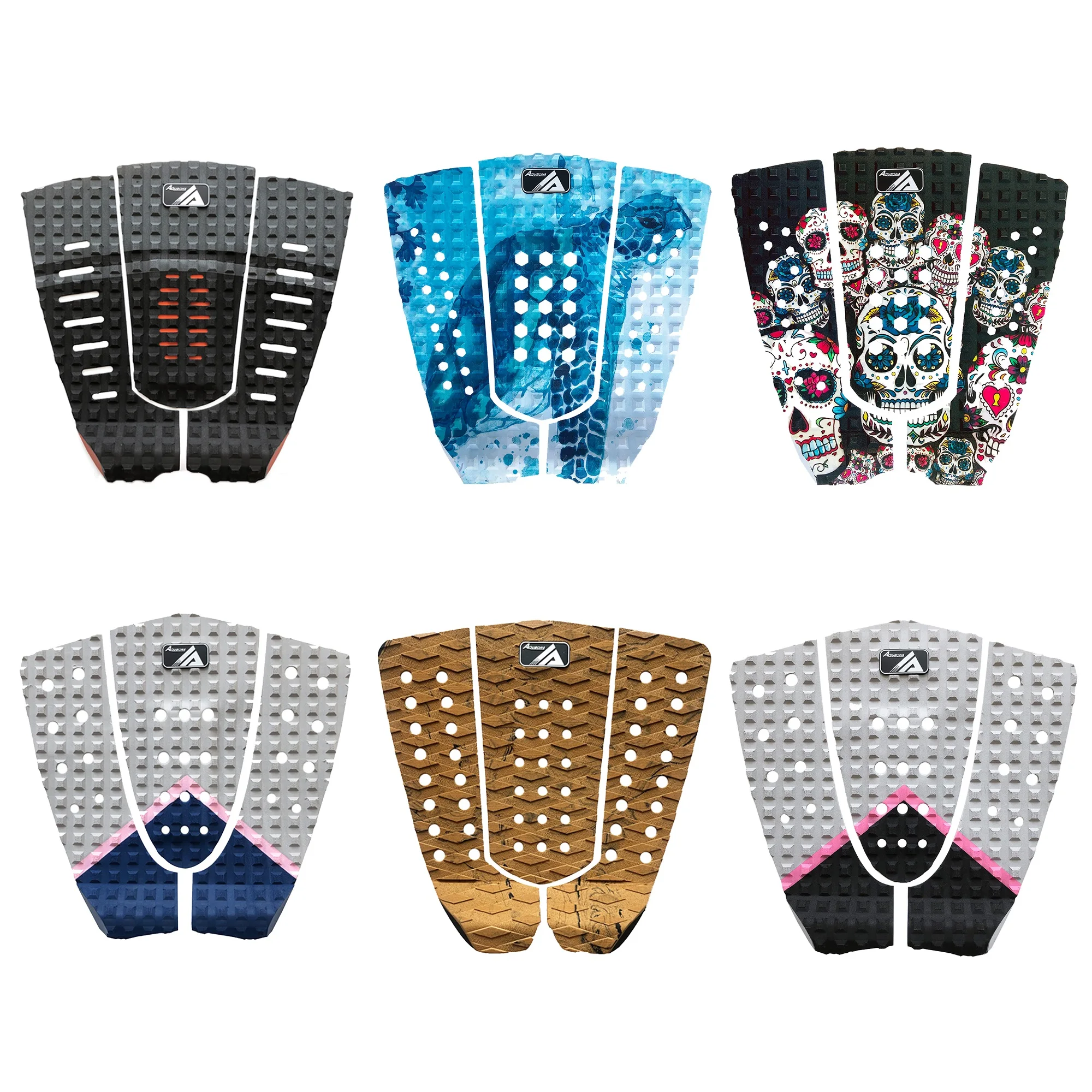 Premium Surfboard Foam Traction Pad Eva Stomp Pad 3 Pieces With 3m