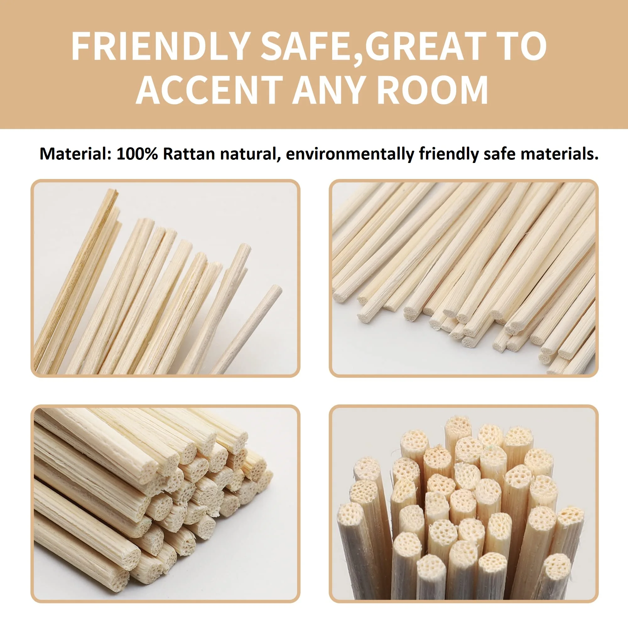 Luxury curved rattan natural reed sticks fragrance diffusers customized ...