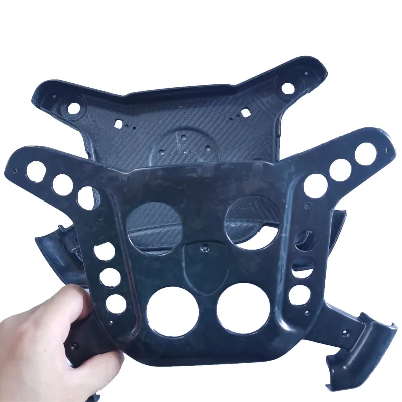 Oem Custom Pu Foam Steering Wheel Carbon Fiber Plate Cnc Machining