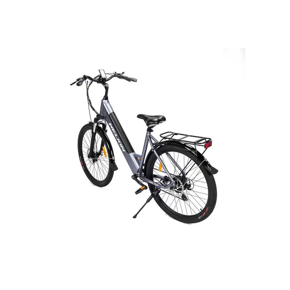 WELKIN WKEM002 City Electric Bike with 250W Rear Hub Motor and Integrated 60km Range Lithium Battery Smart Electronic