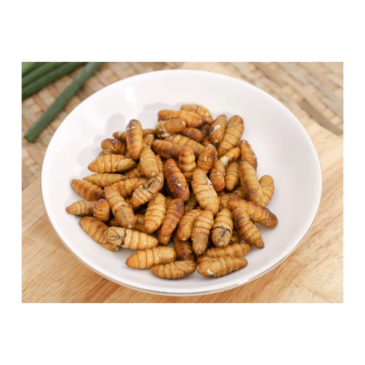 Top Grade Frozen Dried Silkworms Pupae - Buy Dried & Frozen Silkworm ...