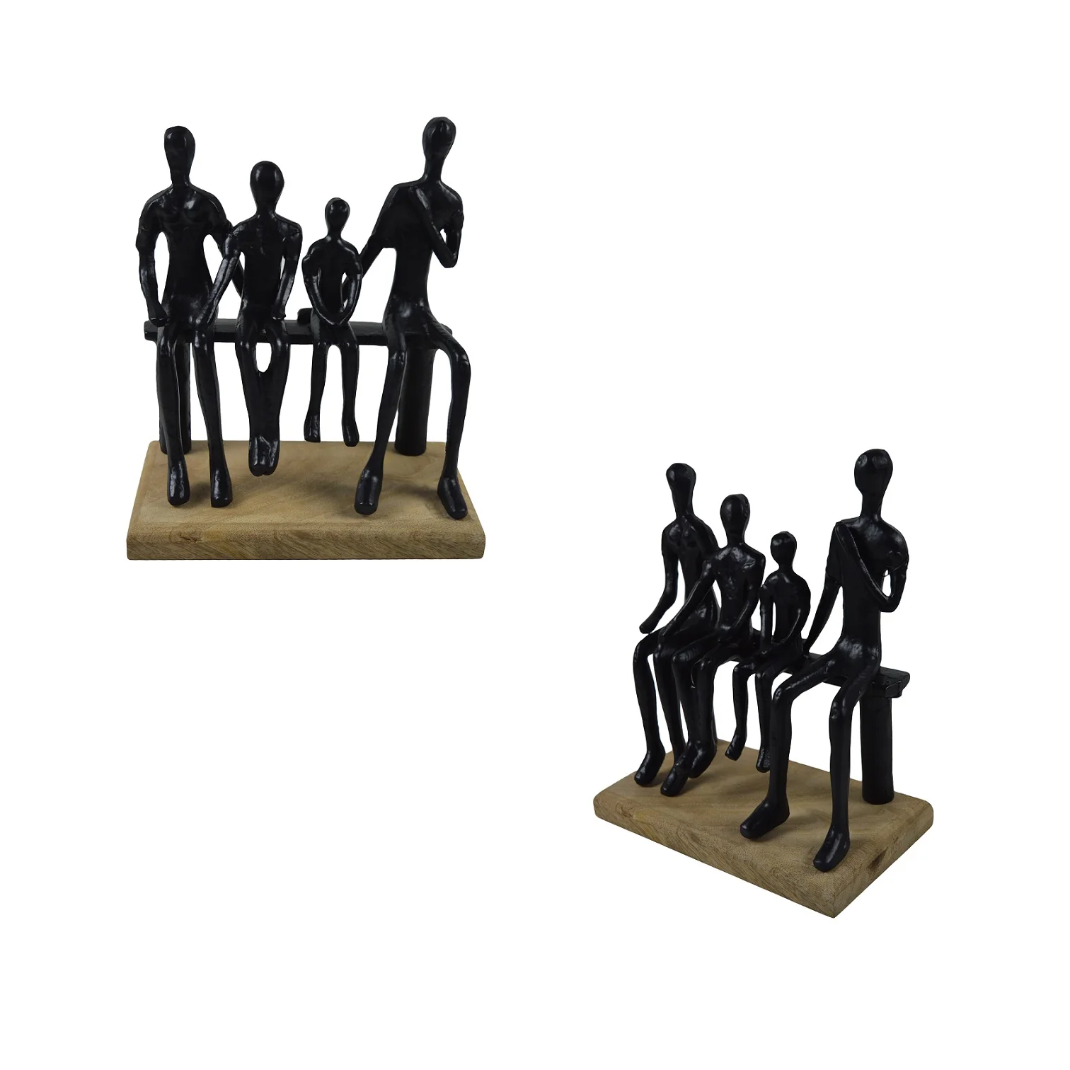 20 Pcs Décorations De En Figurines Ornements Bureau Statue D'or