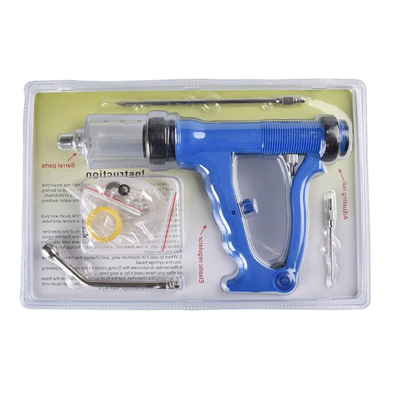 50ml Cattle Sheep Feeding Syringe Gun Wholesale Automatic Continuous Injection Syringe Veterinary Medicine for Poultry