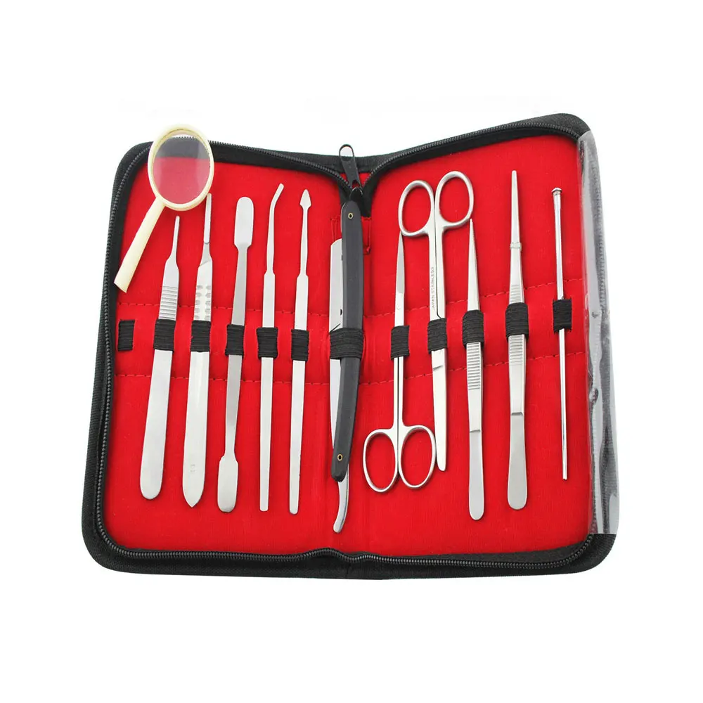 Dissecting Surgical Instruments Kit For Medical Student Premium Quality