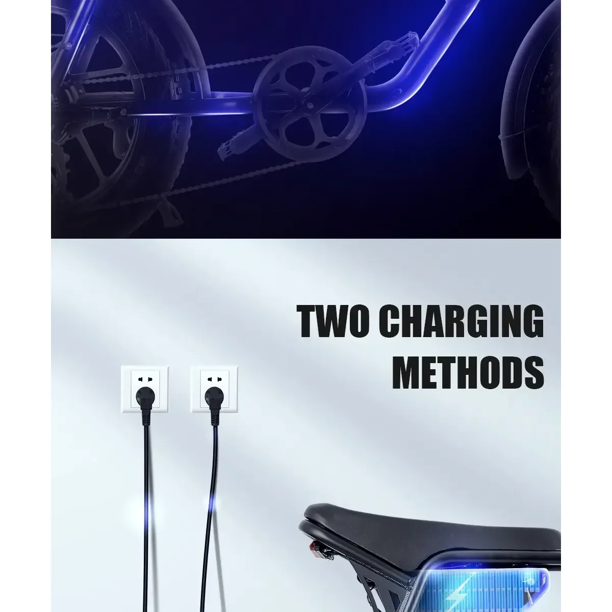 CMACEWHEEL K20 Adventure Electric Bicycle 17Ah Battery Capacity 48v 5 Levels Speed Control Electric Bike Lithium Power Supply