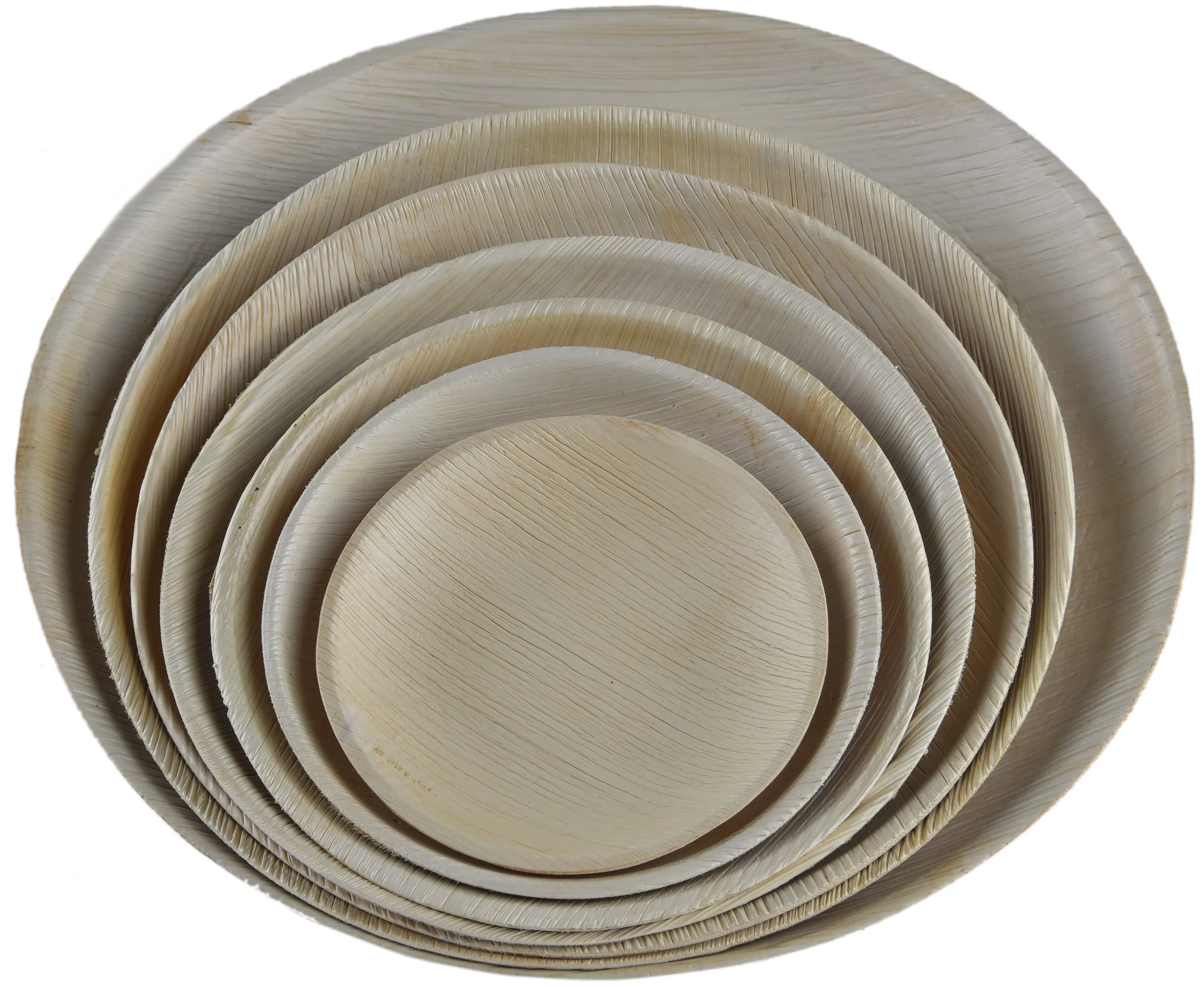 Palm Leaf Plate 20 Cm Flat Round Plate Buy Natural Leaf Plates Disposable Leaf Plates Round