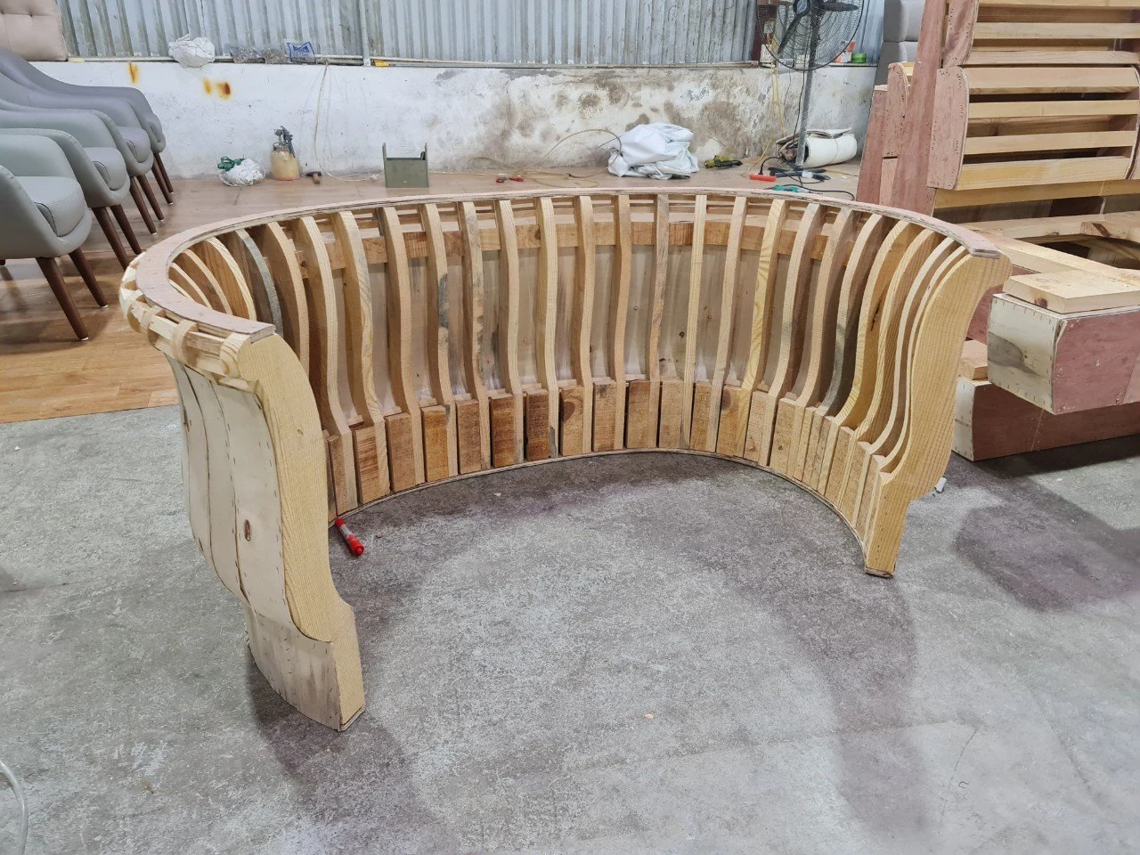 White L Shape Sofa High Quality Indochin Best Products Manufacturer