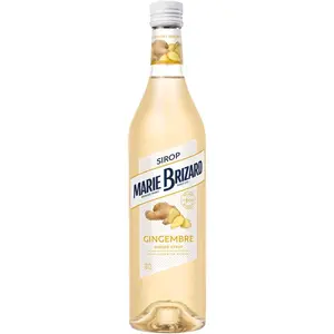 Marie Brizard 70cl Ginger Syrup Spicy French Flavor for Cocktails & Beverages Other Beverages Category