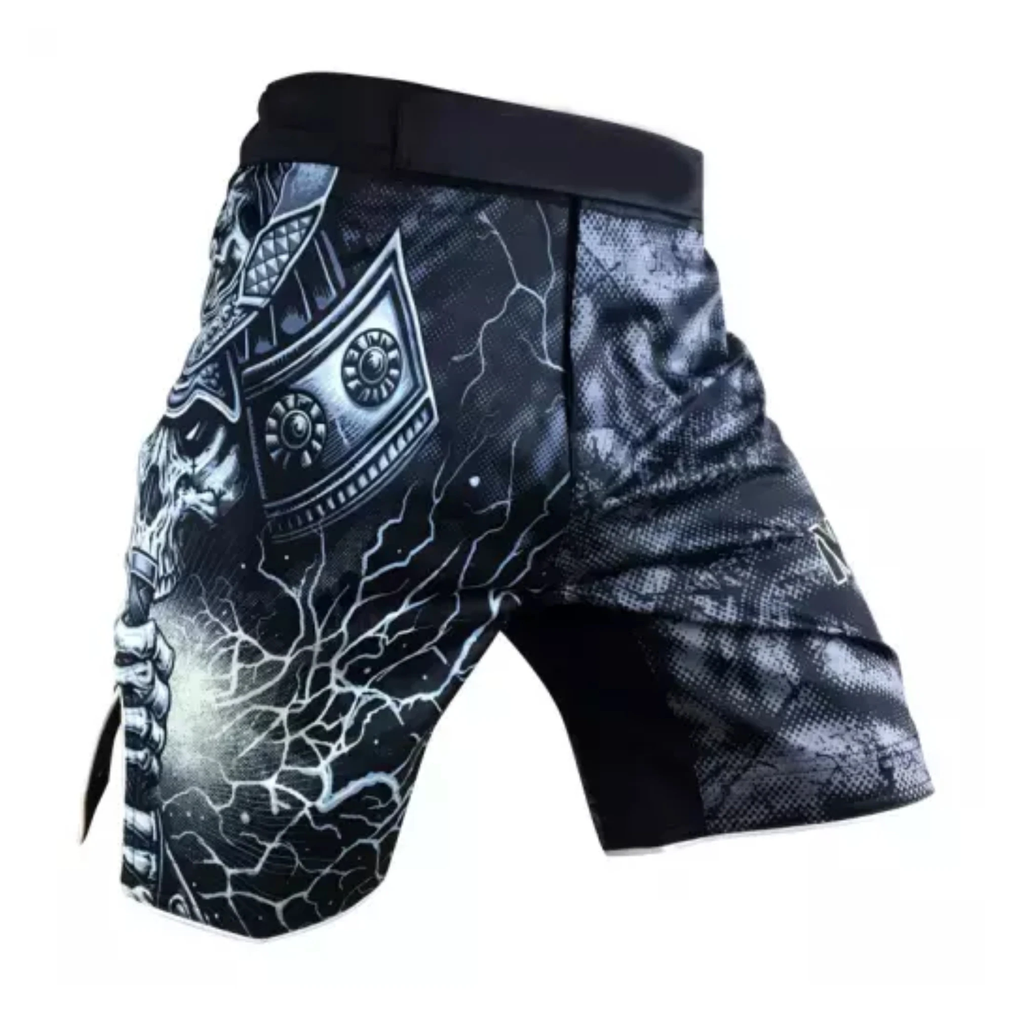 Oem 2024 New Arrival Solid Color Men Mma Shorts For Adult Wholesale Custom Made Mma Shorts Quick