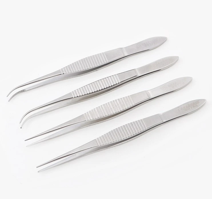 Adson Tissue Forceps 1x2 Teeth Straight 12.5cm Disposable Single Use ...