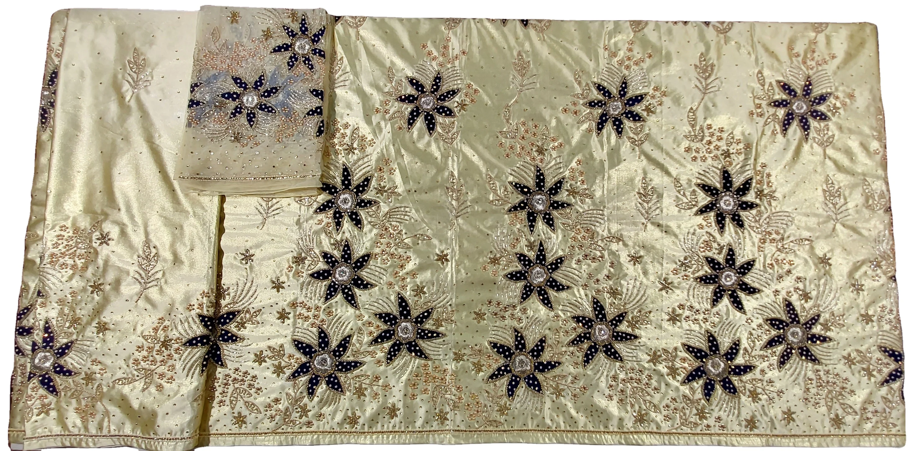 Best African George Wrapper Fully Indian George Fabric Heavy Beaded Aadecdd2e5828458bab6fb3e36fe8ffc6Q