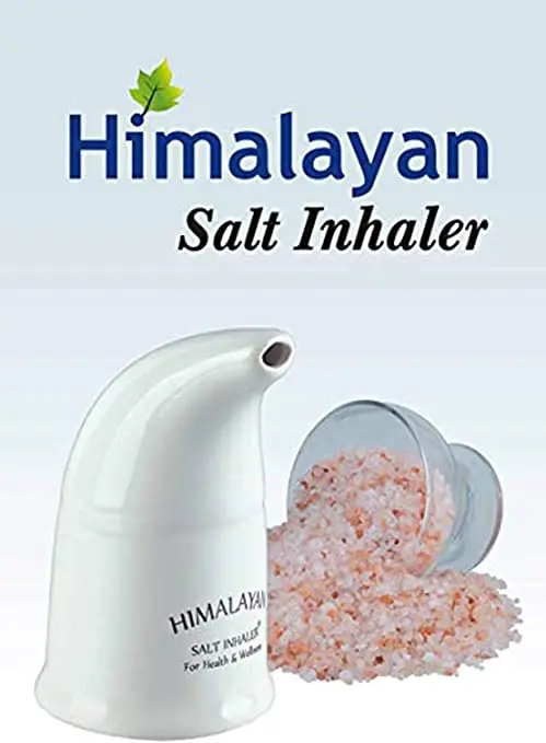 Salt Inhalation 100% Premium Salt Inhaler - Natural Himalayan Pink Salt