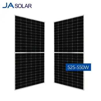NEW PRODUCT 525W JA solar panel PV Module bifacial JAM72D30 MBB Bifacial Half-Cell mono perc half cell solar panel