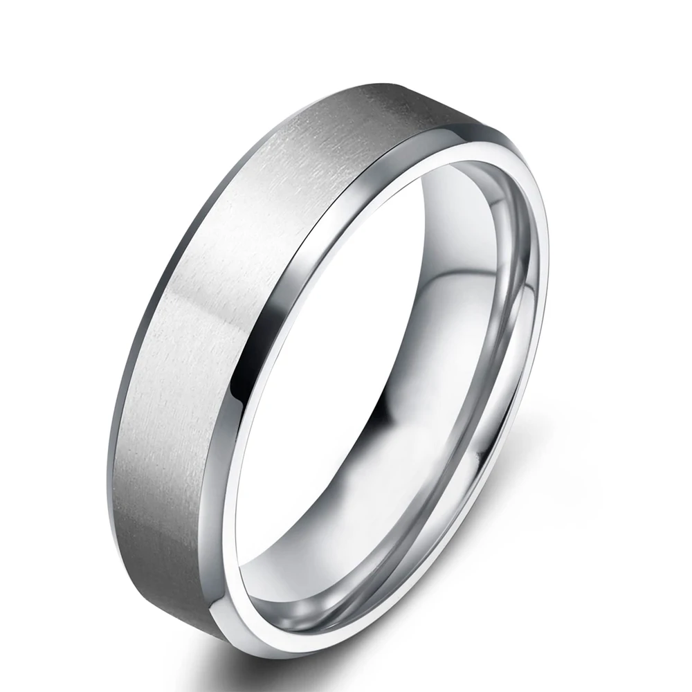 8mm Mens Wedding Band Titanium Steel Pattern Ring Anniversary ...