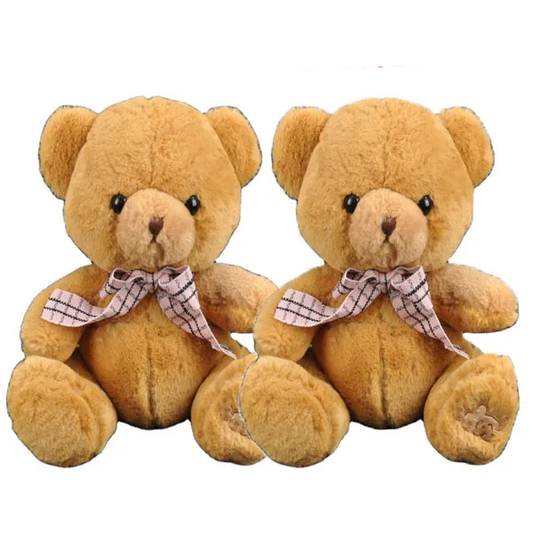 Bow Tie Teddy Bear Doll Bear Plush Toy Doll Girl Baby Kawaii Pillow Toy  Room Decoration Light Brown 20cm-40cm