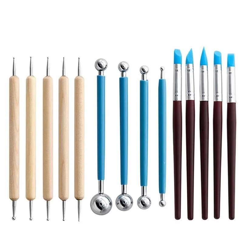 Outils De Sculpture De Poterie, 24 Outils Complets De Mâchoire En