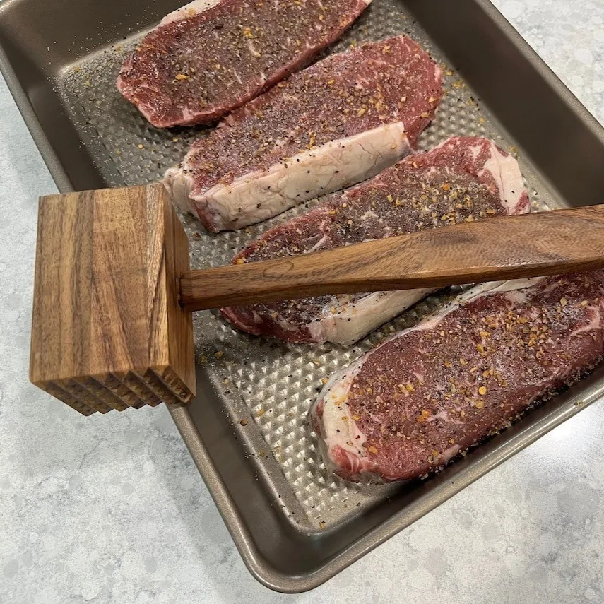 1 pièce Marteau attendrisseur de viande en alliage de zinc ergonomique