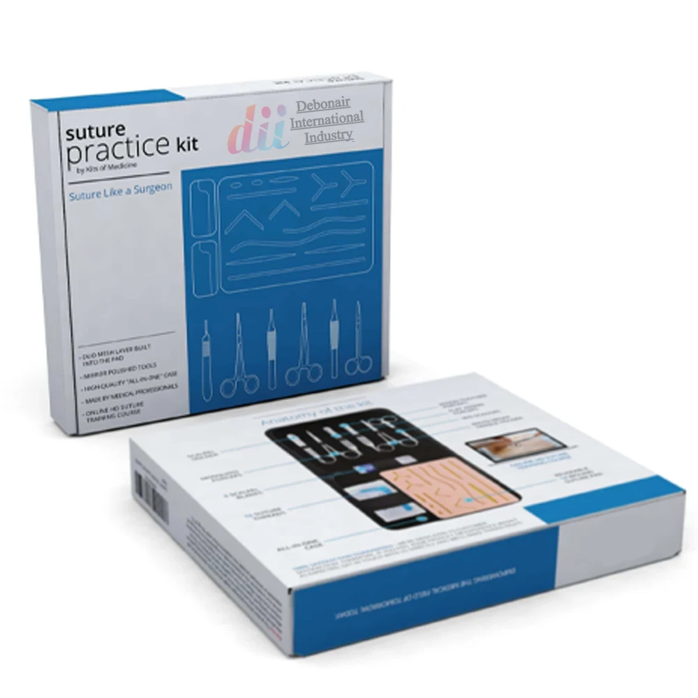 Surgical Customized Complete Suture Practice Training Kit For Medical