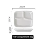 10.5"   3-section (white)