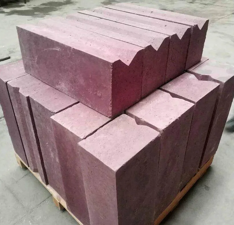 Excellent Thermal Stability Cr2O3 Corundum Refractory Bricks High Temperature Resistance Chrome Corundum Brick For Gasifiers