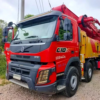 Used Zoomlion Sanyy Concrete Pump Trucks with Diesel Power 37m-66m Chassis 42m-62m Motor Core Components in Used Condition