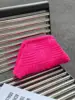 Dumpling Bag Checkered Rose Red