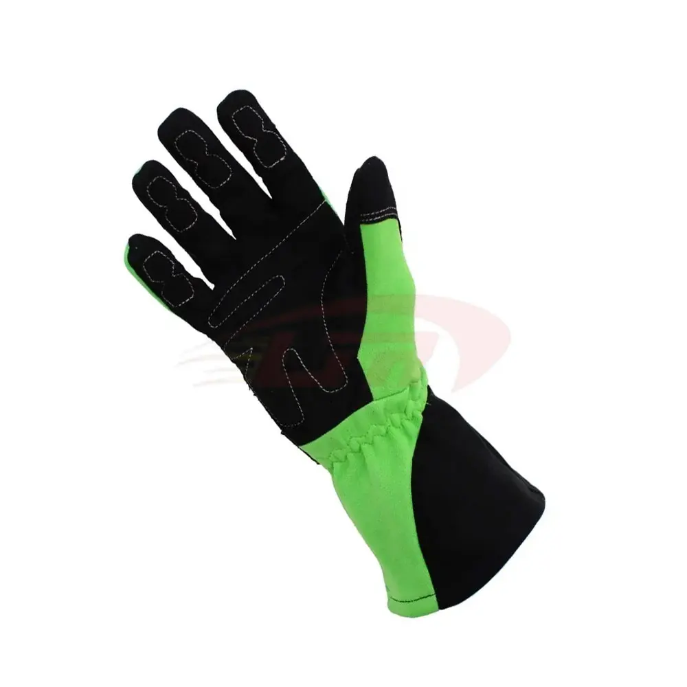 Custom Made Durable Kart Racing Gloves Oem Service Design Wholesale