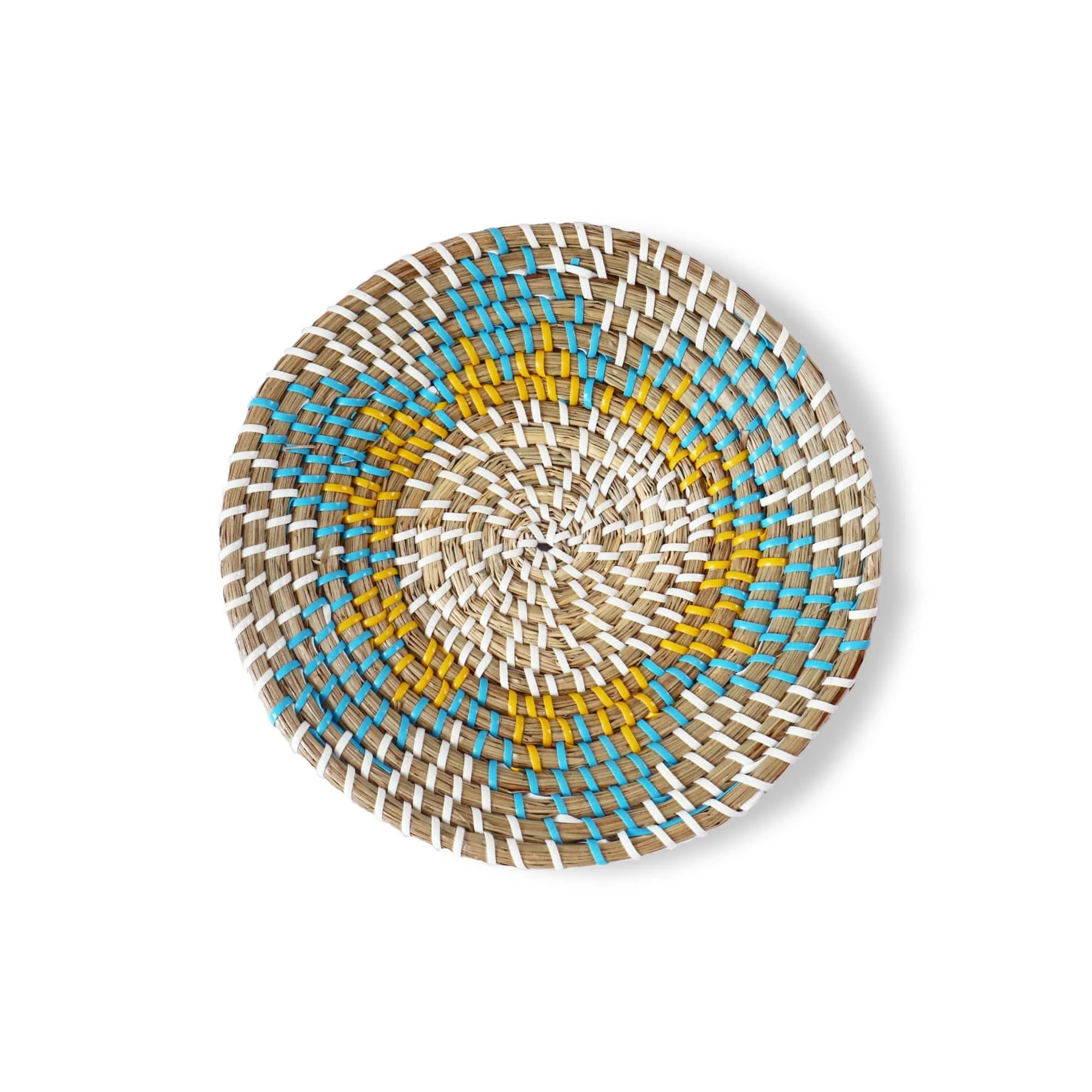 Perfect For Home Decor Eyecatching Round Seagrass Wall Hanging Basket Wicker Seagrass Wall