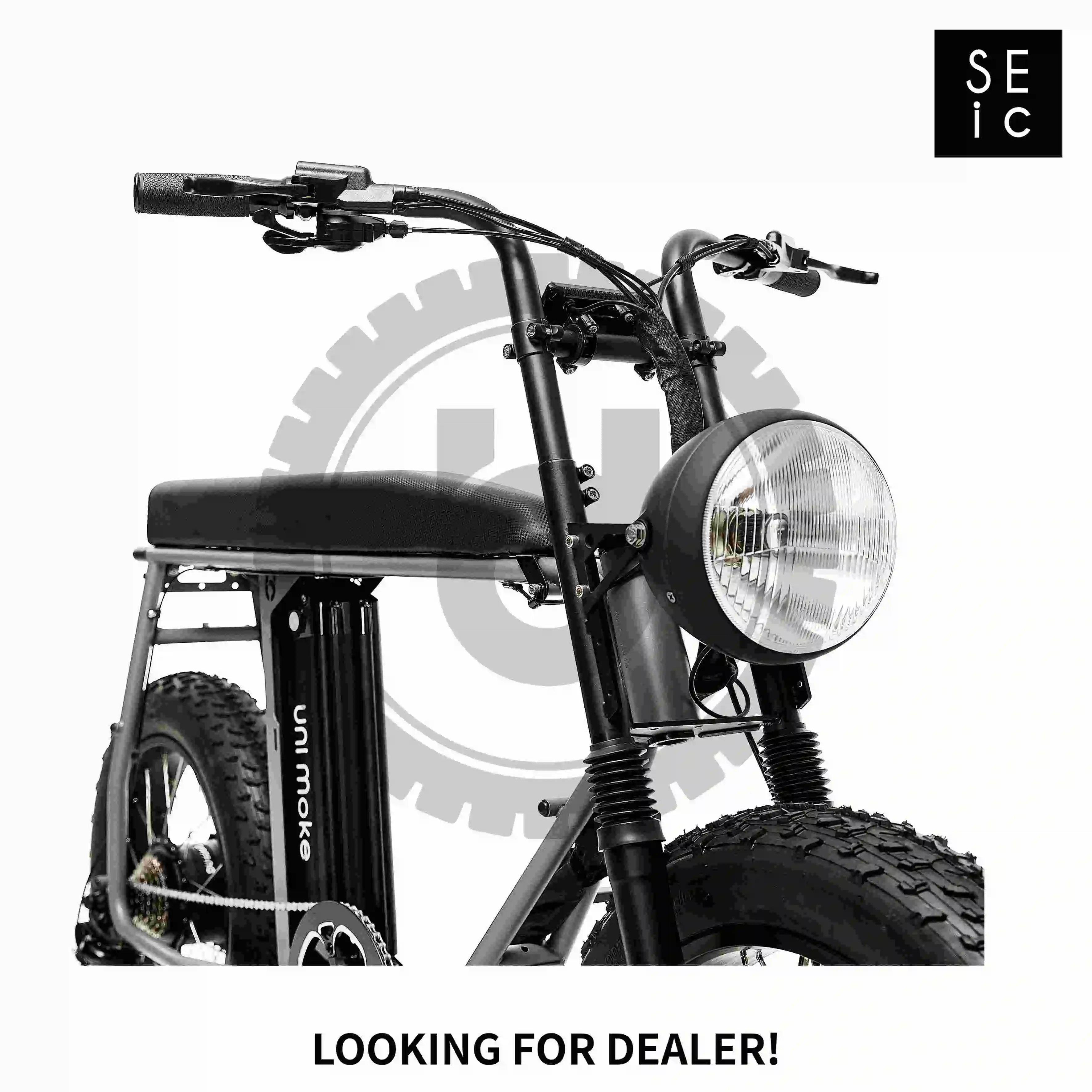 Urban Electric Bike Unimoke Mk Grey With 9-level Assist 20