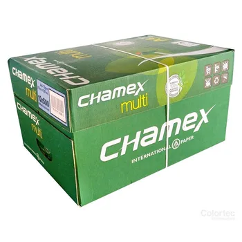 Chamex A4 Copy Paper 80 Gsm Papel Resma Chamex - Buy Copy Paper A4 ...