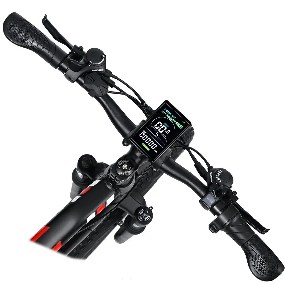 RANDRIDE YX90M Electric Mountain Bike 26 Inches Full Suspension Frame