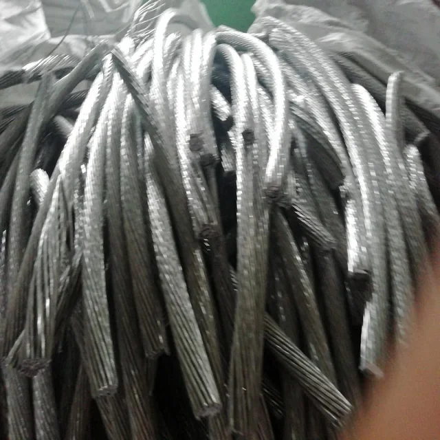 Extrusion 6063 Aluminum Scrap High Purity Primary Extrusion Silver