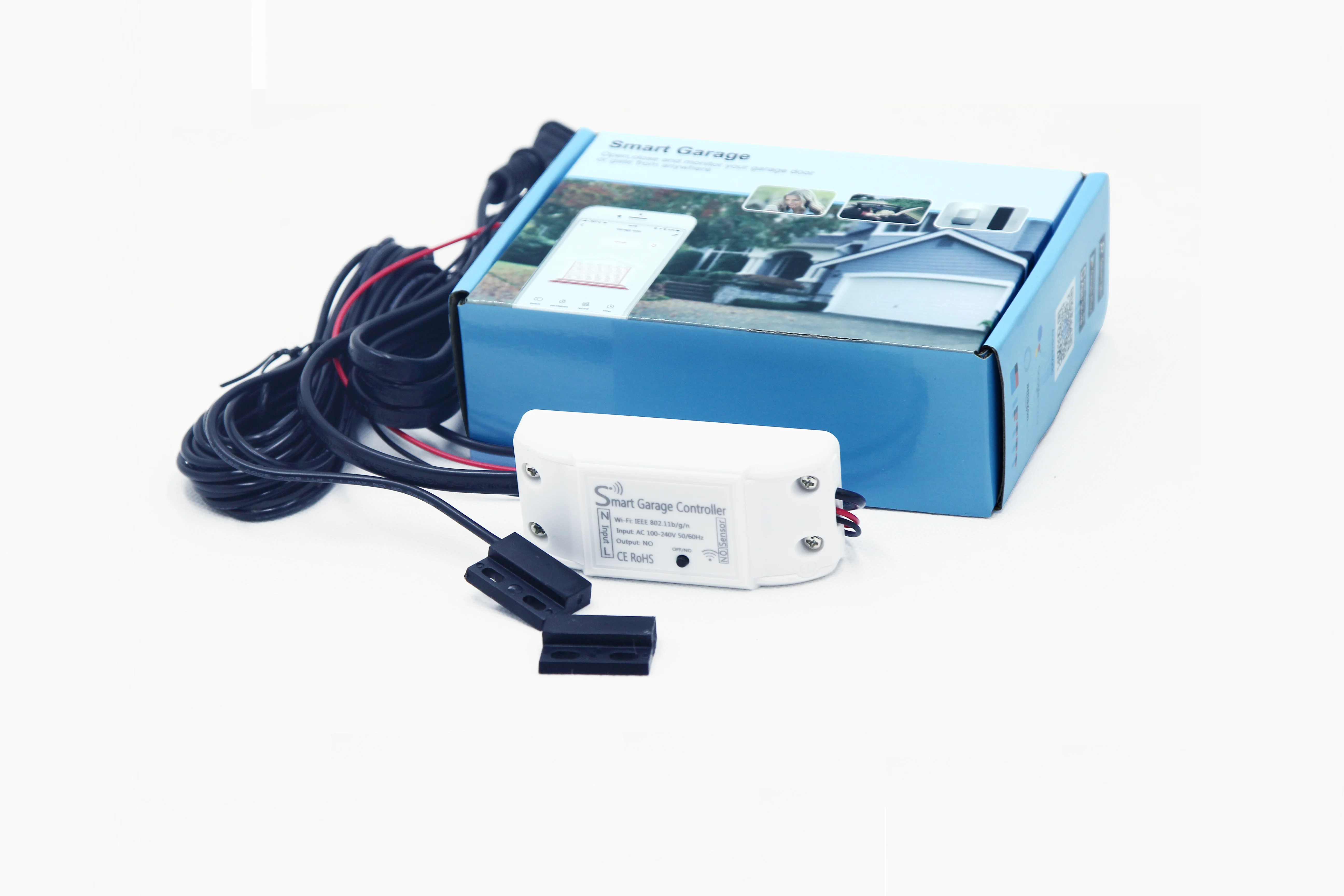 Wifi Garage Door Controller Roll Up Garage Door Opener With Smart Life