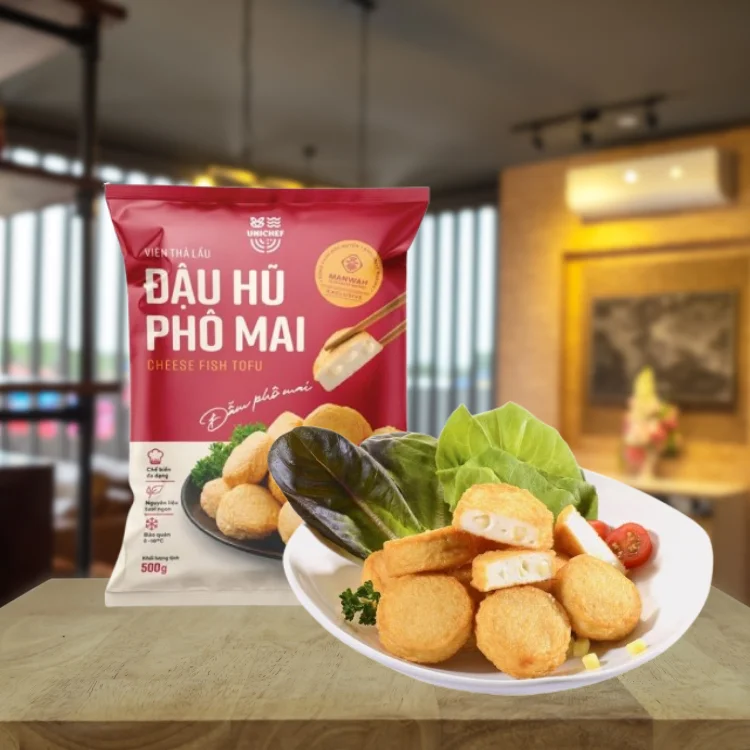 Cheese Fish Tofu for Any Occasion Hot Pot Toppings Unique Flavor Wholesale Ready to Ship From Vietnam Manufacturer