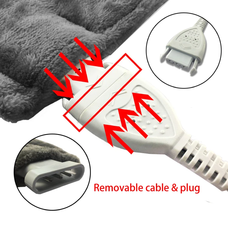 Oem Electric Heating Pad Blanket 30x60 Cm With Shutoff Temperature And