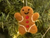 Wool Gingerbread Man
