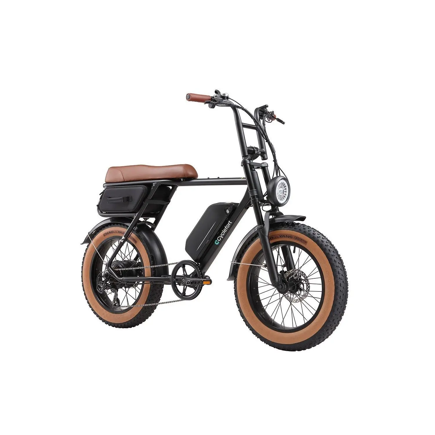 Cyclefort 20 Zoll 4.0 FatTire Ebikes, 48V 20Ah Mountain E-MTB E-Fahrrad