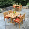 Natural Grain Teak Table- Smooth Sanding