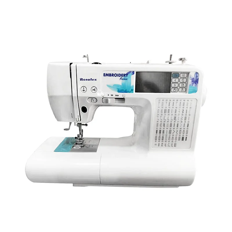 Rosatex 890 75 Embroidery Design Single Needle Embroidery Machine for Home Use