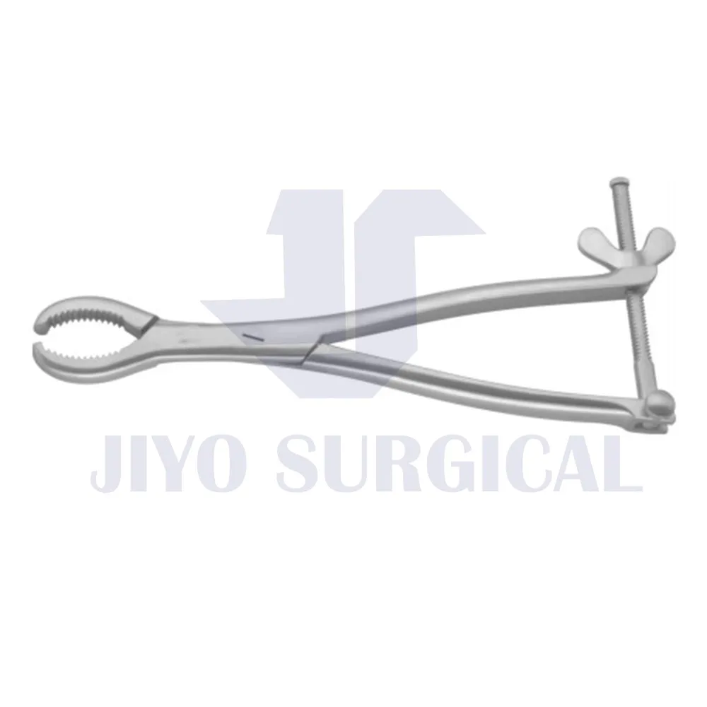 Heygrove Bone Holding Forceps 10" With Ratchet Orthopedic Surgical Instruments By Jiyo Surgical